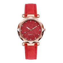 Charger l&#39;image dans la galerie, Casual Women Romantic Starry Sky Wrist Watch Leather