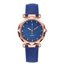 Charger l&#39;image dans la galerie, Casual Women Romantic Starry Sky Wrist Watch Leather