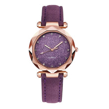 Charger l&#39;image dans la galerie, Casual Women Romantic Starry Sky Wrist Watch Leather