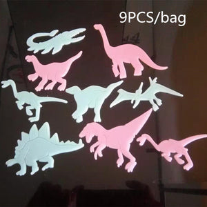 100pcs/bag 3cm Glow in Dark Toys Luminous Star Stickers Bedroom