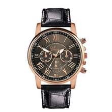 Charger l&#39;image dans la galerie, New Fashion Women men Leather Band Quartz Analog