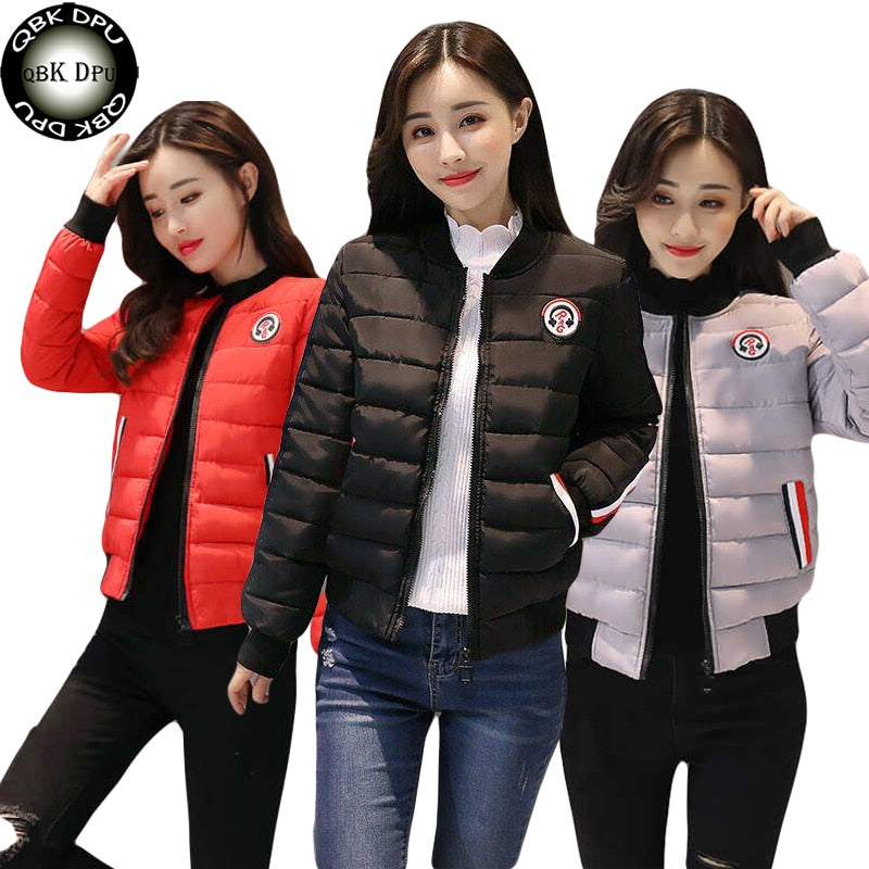 2019 New Winter Short Jacket Women Fashion Autumn