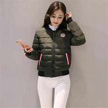 Charger l&#39;image dans la galerie, 2019 New Winter Short Jacket Women Fashion Autumn