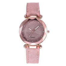 Charger l&#39;image dans la galerie, Casual Women Romantic Starry Sky Wrist Watch Leather