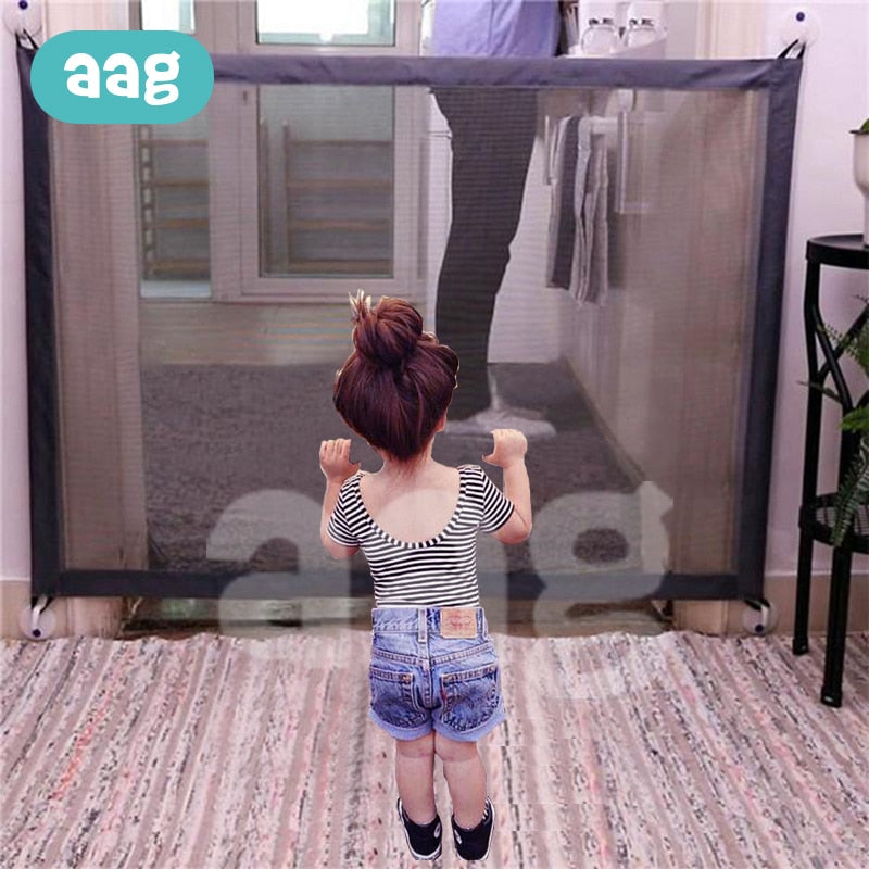 AAG Folding Baby Barrier Safety Fence Portable Baby Gate Safe