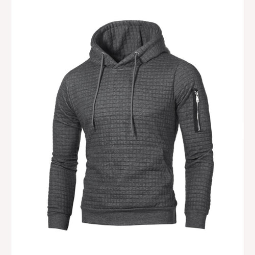 2019 Sweater Men Solid Pullovers New Fashion Men Casual Hooded