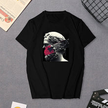 Charger l&#39;image dans la galerie, Harajuku Women&#39;s T-Shirt David Michelangelo Statue Print Tees T