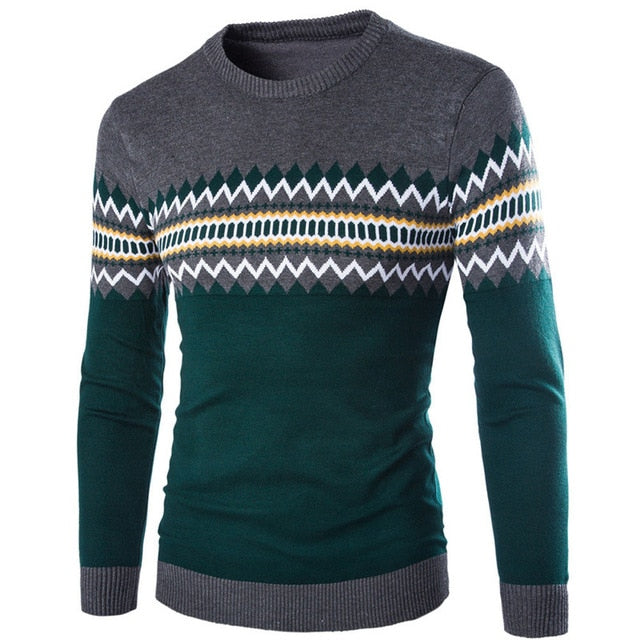 JAYCOSIN Men Sweater Winter Autumn Men's Knitting Pullover