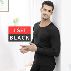 SeeBest Men Thermal Underwear Set For Male Cotton  Winter Long