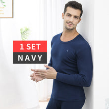 Charger l&#39;image dans la galerie, SeeBest Men Thermal Underwear Set For Male Cotton  Winter Long