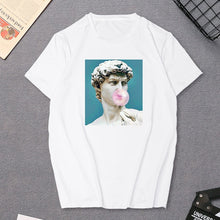 Charger l&#39;image dans la galerie, Harajuku Women&#39;s T-Shirt David Michelangelo Statue Print Tees T