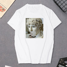 Charger l&#39;image dans la galerie, Harajuku Women&#39;s T-Shirt David Michelangelo Statue Print Tees T