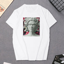 Charger l&#39;image dans la galerie, Harajuku Women&#39;s T-Shirt David Michelangelo Statue Print Tees T