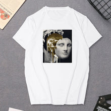 Charger l&#39;image dans la galerie, Harajuku Women&#39;s T-Shirt David Michelangelo Statue Print Tees T