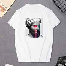 Charger l&#39;image dans la galerie, Harajuku Women&#39;s T-Shirt David Michelangelo Statue Print Tees T