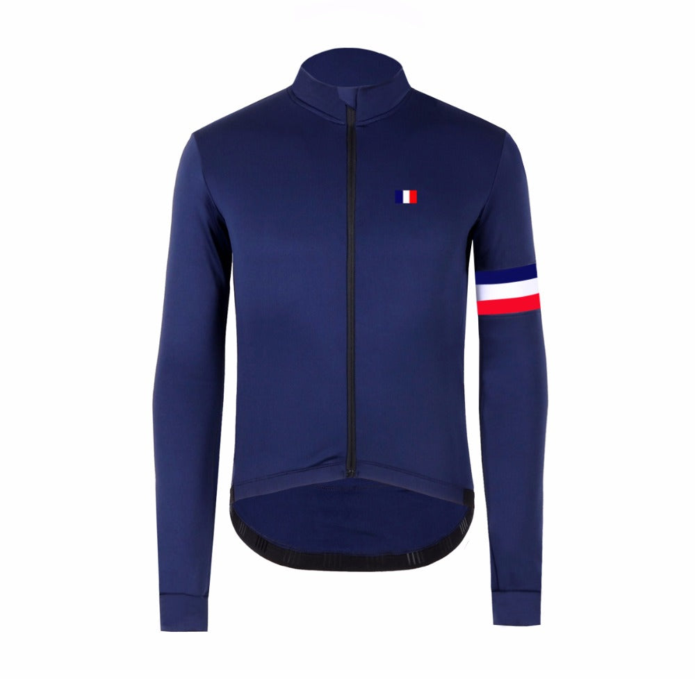 Spain France Italy Maillot Ciclismo invierno long sleeve Thermal