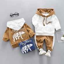 Charger l&#39;image dans la galerie, Toddler Boys Clothes 2019 Autumn Winter Kids Clothes Hooded+Pant