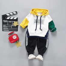 Charger l&#39;image dans la galerie, Toddler Boys Clothes 2019 Autumn Winter Kids Clothes Hooded+Pant