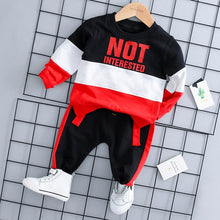 Charger l&#39;image dans la galerie, Toddler Boys Clothes 2019 Autumn Winter Kids Clothes Hooded+Pant