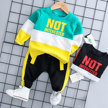Charger l&#39;image dans la galerie, Toddler Boys Clothes 2019 Autumn Winter Kids Clothes Hooded+Pant