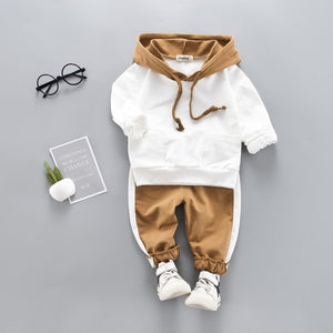 Toddler Boys Clothes 2019 Autumn Winter Kids Clothes Hooded+Pant