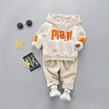Charger l&#39;image dans la galerie, Toddler Boys Clothes 2019 Autumn Winter Kids Clothes Hooded+Pant