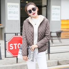 Charger l&#39;image dans la galerie, Autumn 2019 New Parkas basic jackets Female Women Winter