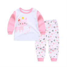 Charger l&#39;image dans la galerie, CYSINCOS Baby Cartoon Clothing Set Casual Children