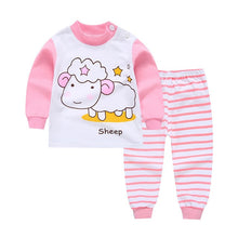 Charger l&#39;image dans la galerie, CYSINCOS Baby Cartoon Clothing Set Casual Children