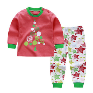 CYSINCOS Baby Cartoon Clothing Set Casual Children