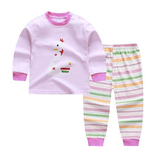 Charger l&#39;image dans la galerie, CYSINCOS Baby Cartoon Clothing Set Casual Children