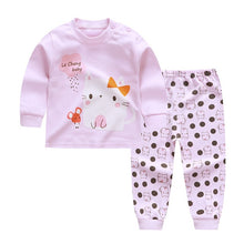 Charger l&#39;image dans la galerie, CYSINCOS Baby Cartoon Clothing Set Casual Children