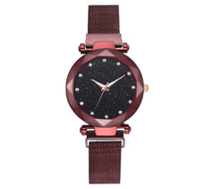 Charger l&#39;image dans la galerie, Free Shipping Women Watches Luxury Starry Sky Magnetic Ladies