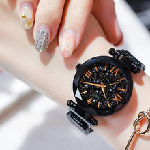 Charger l&#39;image dans la galerie, Free Shipping Women Watches Luxury Starry Sky Magnetic Ladies