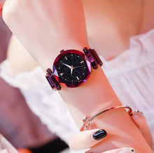 Charger l&#39;image dans la galerie, Free Shipping Women Watches Luxury Starry Sky Magnetic Ladies