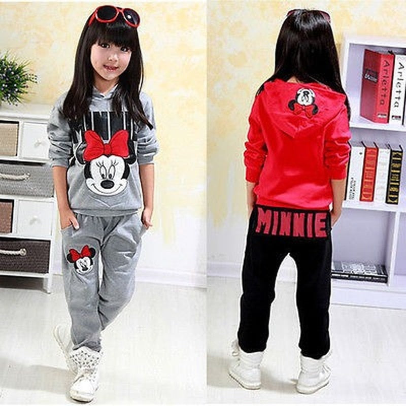 Autumn Winter Kids Children 2PCS Clothes Sets Baby Girl