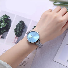 Charger l&#39;image dans la galerie, Women&#39;s Fashion Crystal Stainless Steel Analog Quartz