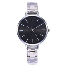 Charger l&#39;image dans la galerie, Women&#39;s Fashion Crystal Stainless Steel Analog Quartz