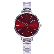 Charger l&#39;image dans la galerie, Women&#39;s Fashion Crystal Stainless Steel Analog Quartz