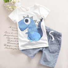 Charger l&#39;image dans la galerie, Hot Sale Boys Clothing Children T-shit+Pants Cotton  Boys Clothes