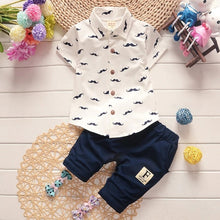 Charger l&#39;image dans la galerie, Hot Sale Boys Clothing Children T-shit+Pants Cotton  Boys Clothes