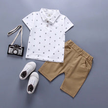 Charger l&#39;image dans la galerie, Hot Sale Boys Clothing Children T-shit+Pants Cotton  Boys Clothes