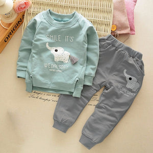 Hot Sale Boys Clothing Children T-shit+Pants Cotton  Boys Clothes