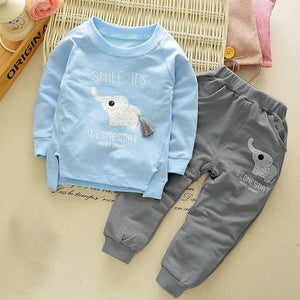 Hot Sale Boys Clothing Children T-shit+Pants Cotton  Boys Clothes