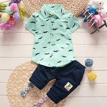 Charger l&#39;image dans la galerie, Hot Sale Boys Clothing Children T-shit+Pants Cotton  Boys Clothes