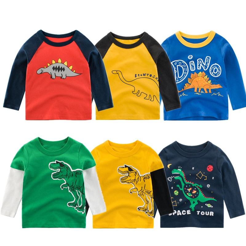 Tops Autumn Winter Sweatshirts for Children Boy T Shirts