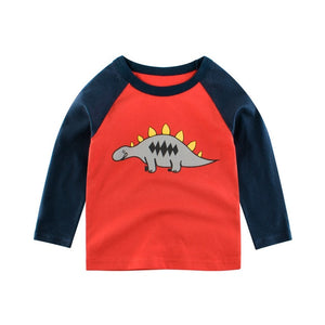 Tops Autumn Winter Sweatshirts for Children Boy T Shirts