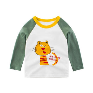 Tops Autumn Winter Sweatshirts for Children Boy T Shirts