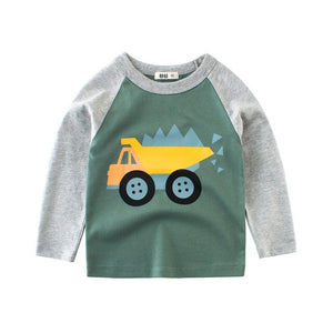 Tops Autumn Winter Sweatshirts for Children Boy T Shirts