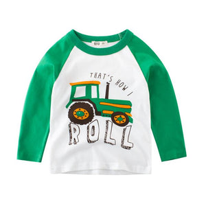 Tops Autumn Winter Sweatshirts for Children Boy T Shirts
